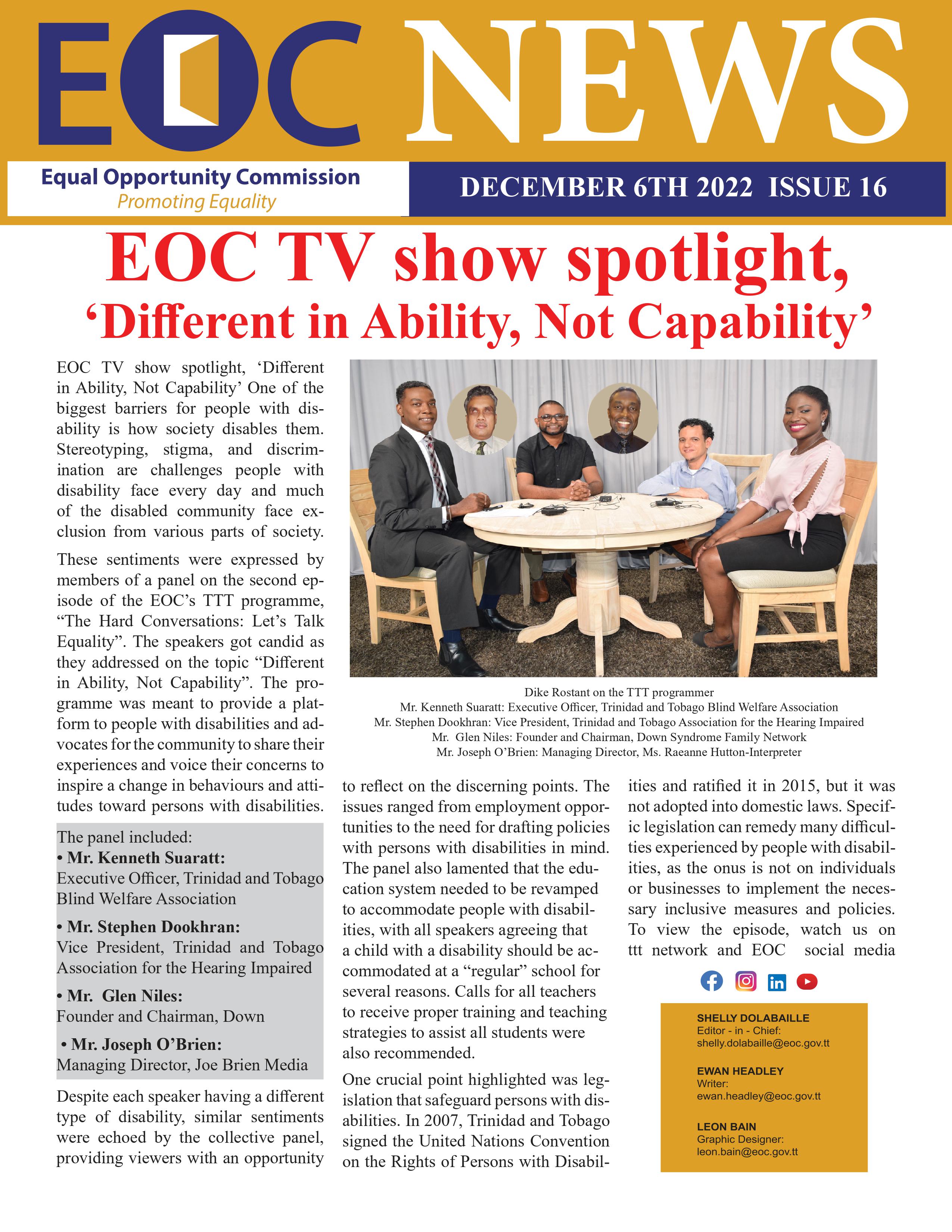 EOC News Issue 16